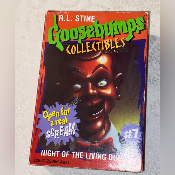 Vintage GOOSEBUMPS Collectables, Rare doll,Number #7 -Night of the Living Dummy - Picture 3 of 15